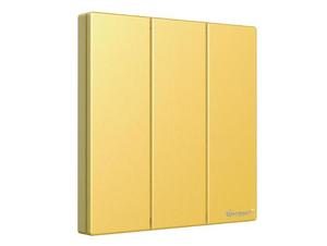 Smart Light Switch - 3 Gang / 2086s-MEC-A-YEL