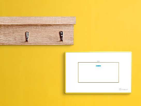 Smart Double Pole Switch with IR - 1 Gang / Socket 118