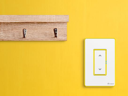 Smart Curtain Switch - 1 Layer / Socket 120