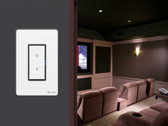 Smart 0-10V Dimmer Switch - 1 Gang / Socket 120