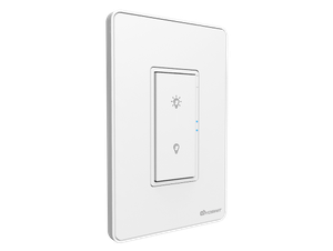 Smart 0-10V Dimmer Switch - 1 Gang / Socket 120-WHI