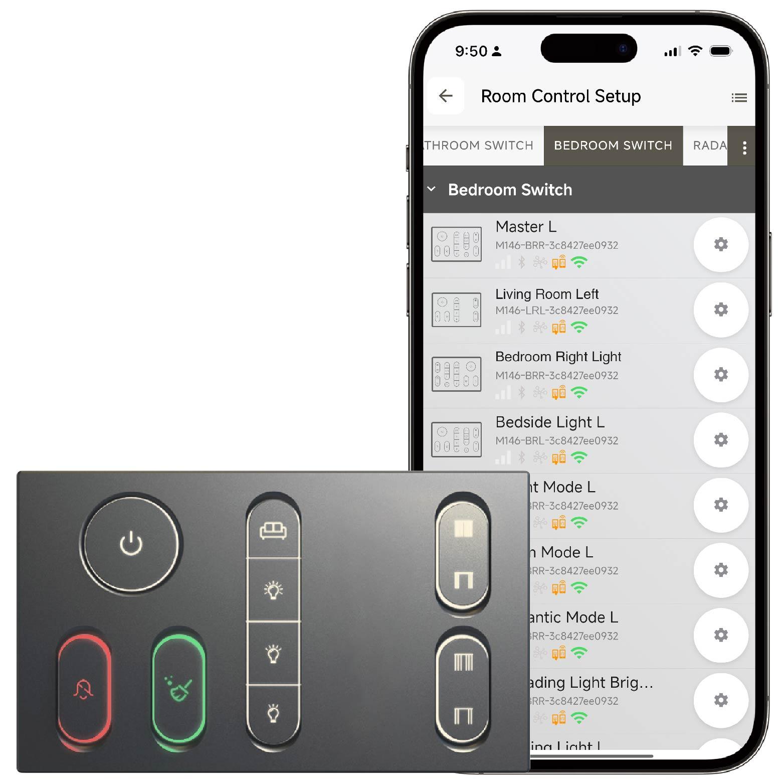 Outlet App Double Pole Switch App