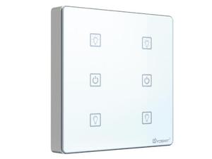 Smart Touch 0-10V Dimmer Switch - 2 Gang / 2086s-WHI