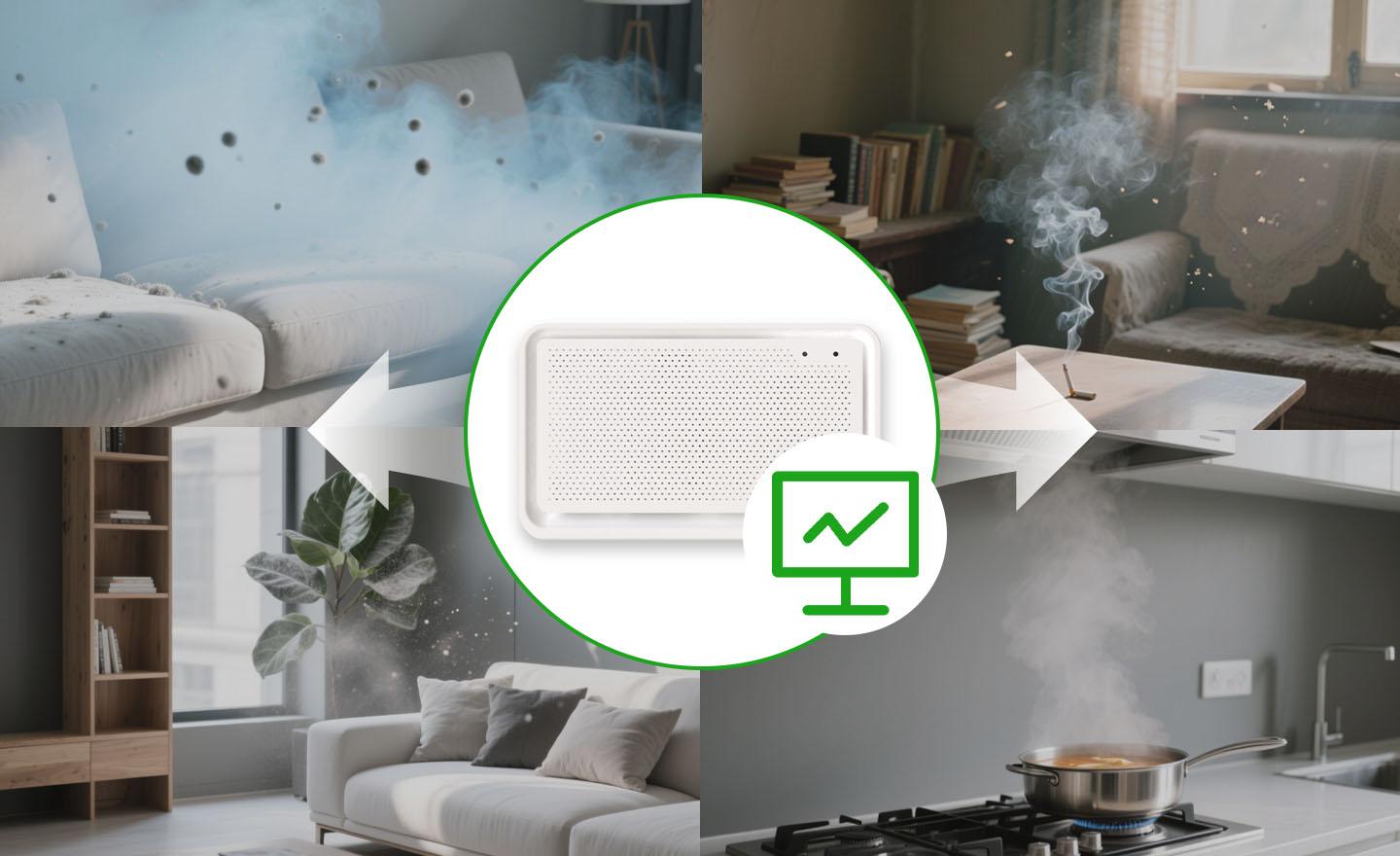 Comprehensive Detection of Various Air Pollutants