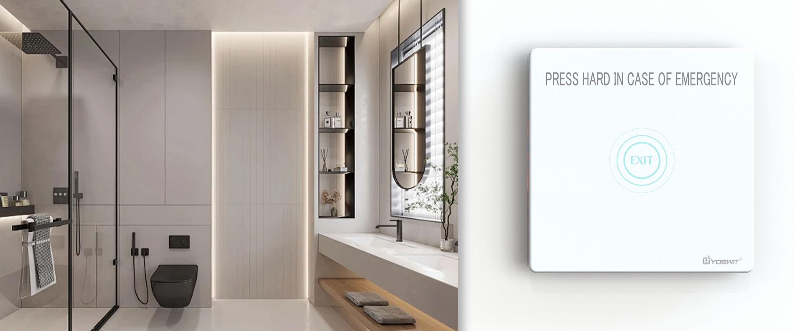 Smart Door Release Button with Break Glass Unit