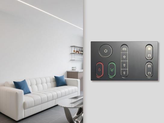 Mira Living Room Two Left  Switch / M146-MEC-A