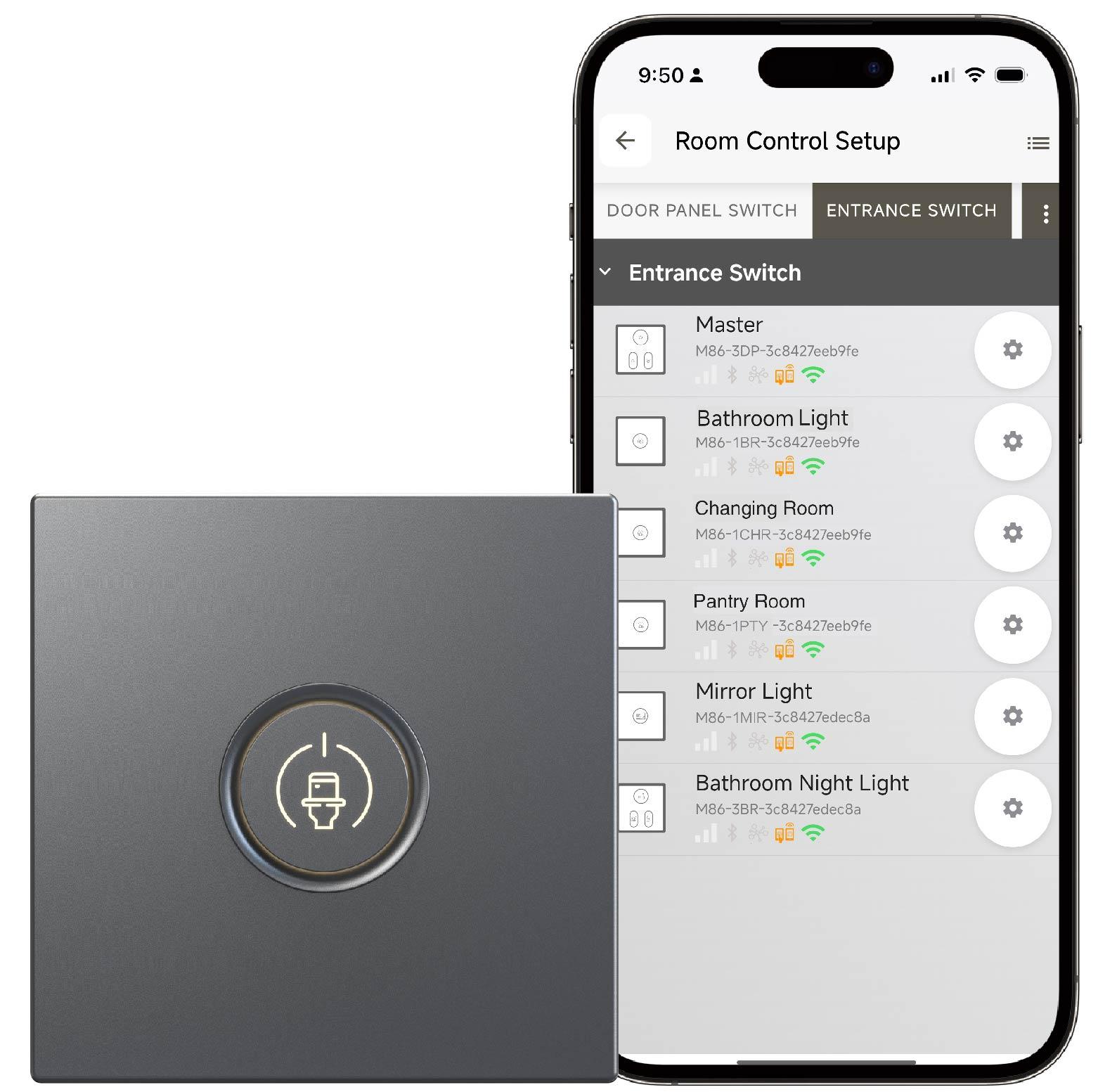 Outlet App Double Pole Switch App