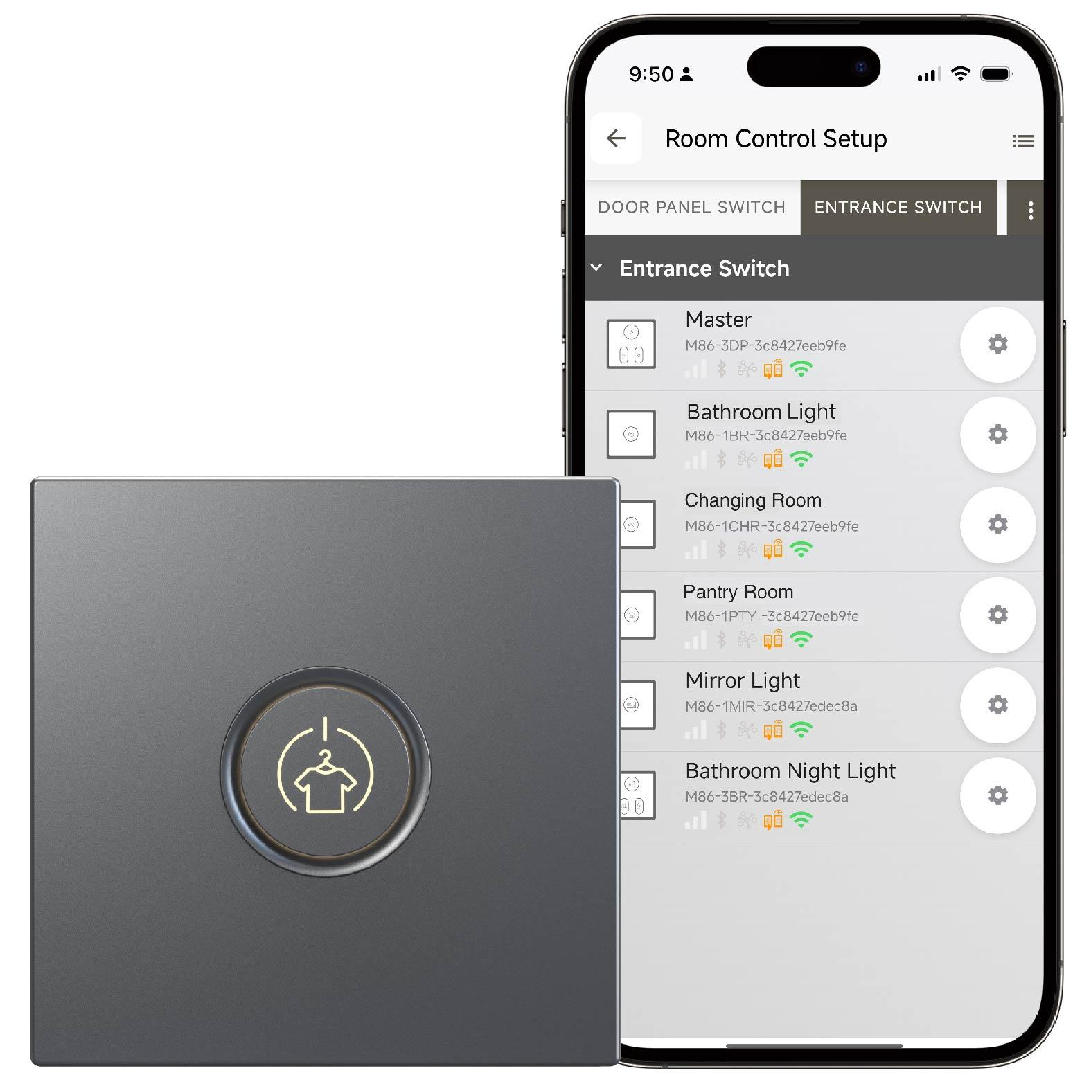Outlet App Double Pole Switch App