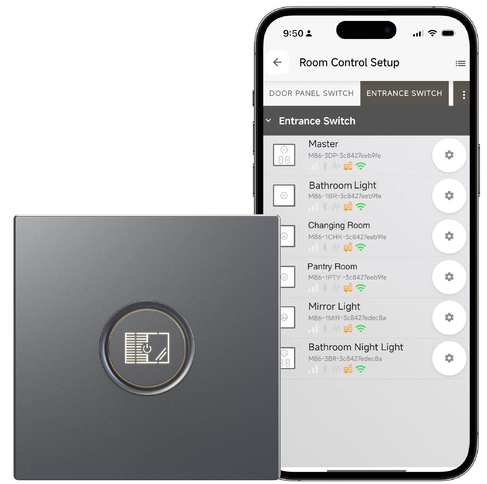 Outlet App Double Pole Switch App