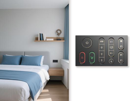 Mira Bedroom Two Left  Switch / M146-MEC-A