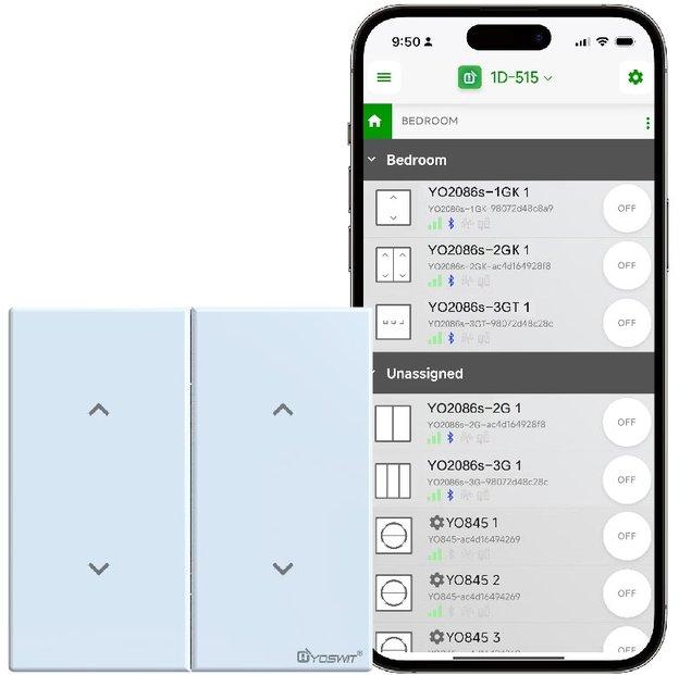 Outlet App Double Pole Switch App