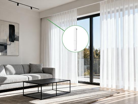 Yoswit Smart Curtain Motor - Battery Powered