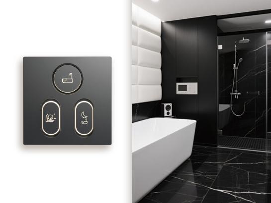 Bathroom Switch - 3 Gang / M86-MEC-A