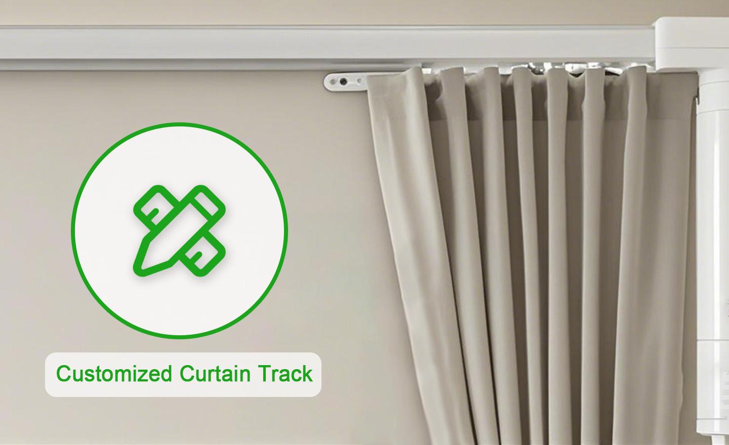 Customizable Curtain Track