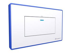 Smart Double Pole Switch with IR - 1 Gang / Socket 118-BLM