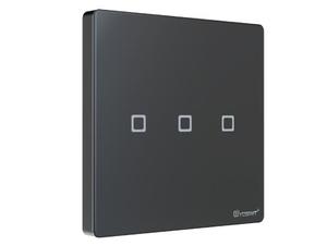 Smart Touch Light Switch - 3 Gang / 2086s-BLA