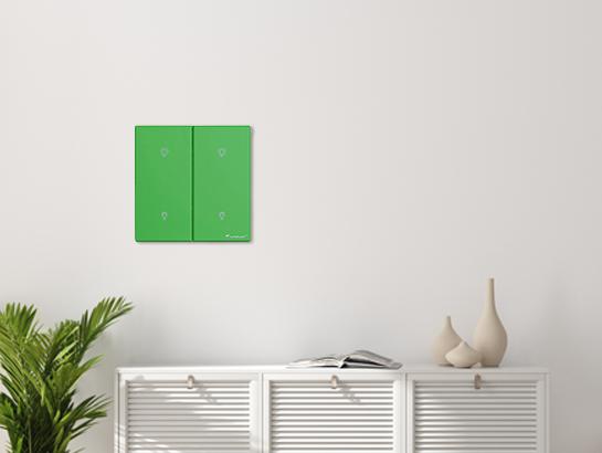 Smart 0-10V Dimmer Switch - 2 Gang / 2086s