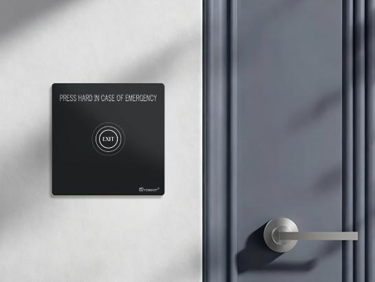 Smart Door Release Button with Break Glass Unit