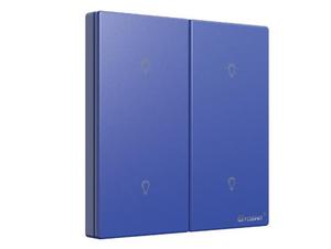 Smart 0-10V Dimmer Switch - 2 Gang / 2086s-MEC-A-BLU