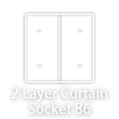 Smart Curtain Switch - 2 Layer / 2086s Smart Curtain Switch - 2 Layer / 2086s