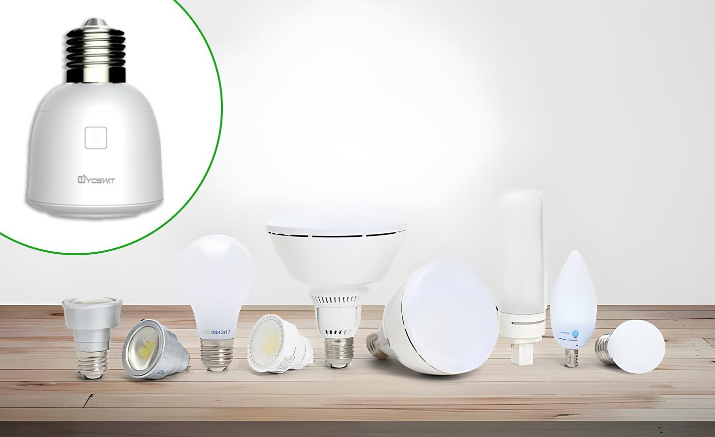 Wide Compatibility with Various Bulb Types