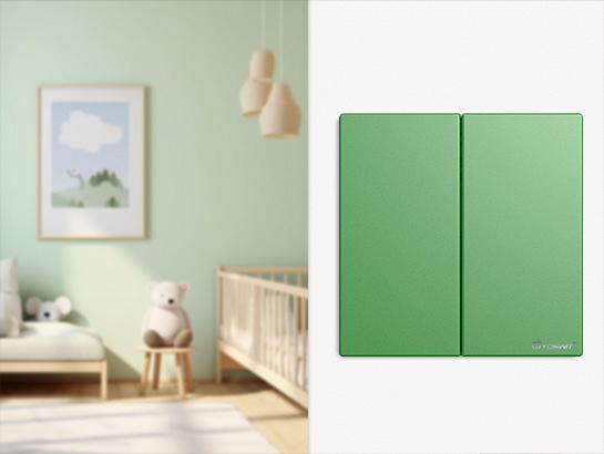 Smart Light Switch - 2 Gang / 2086s-MEC-A Smart Light Switch - 2 Gang / 2086s-MEC-A