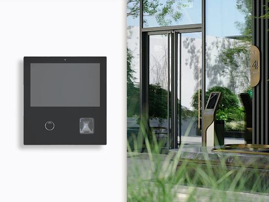 Smart Main Entrance Panel - 10.1 Inch (With Smart Card Reader + QR Scanner)