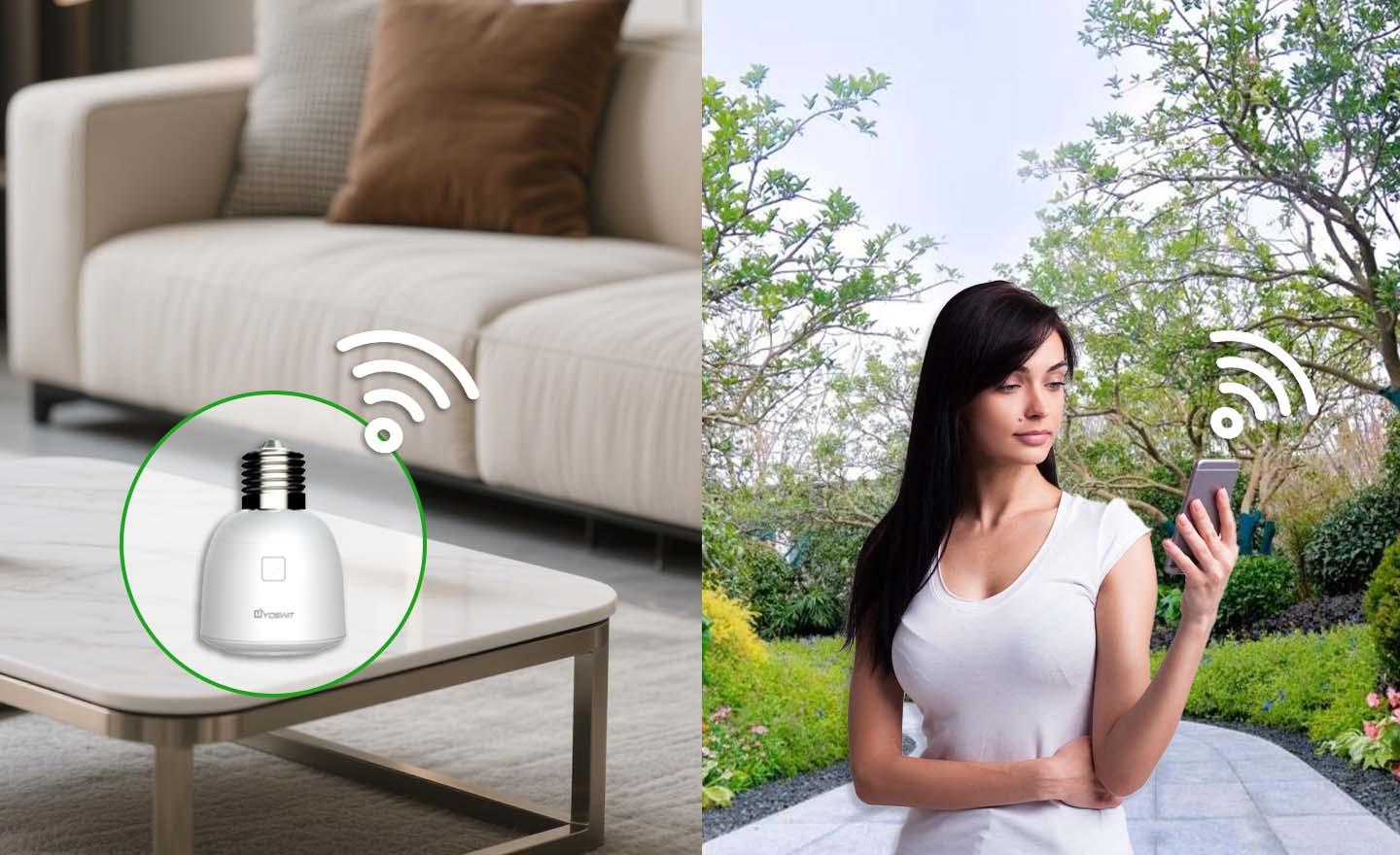 Outdoor Remote Control via Yoswit App