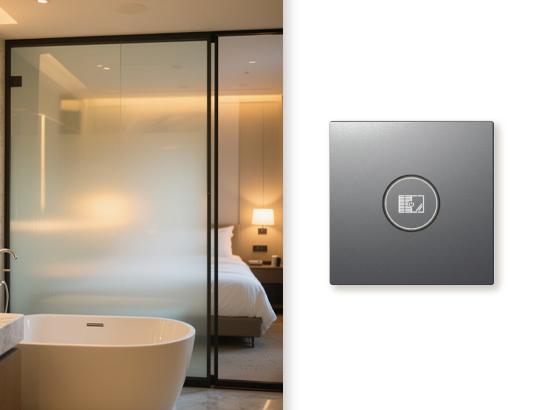 Mirror Switch- 1 Gang / M86-MEC-A