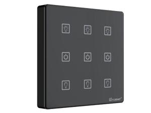 Smart Touch 0-10V Dimmer Switch - 3 Gang / 2086s-BLA