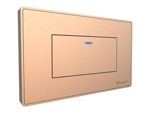 Smart Double Pole Switch with IR - 1 Gang / Socket 118-GOL