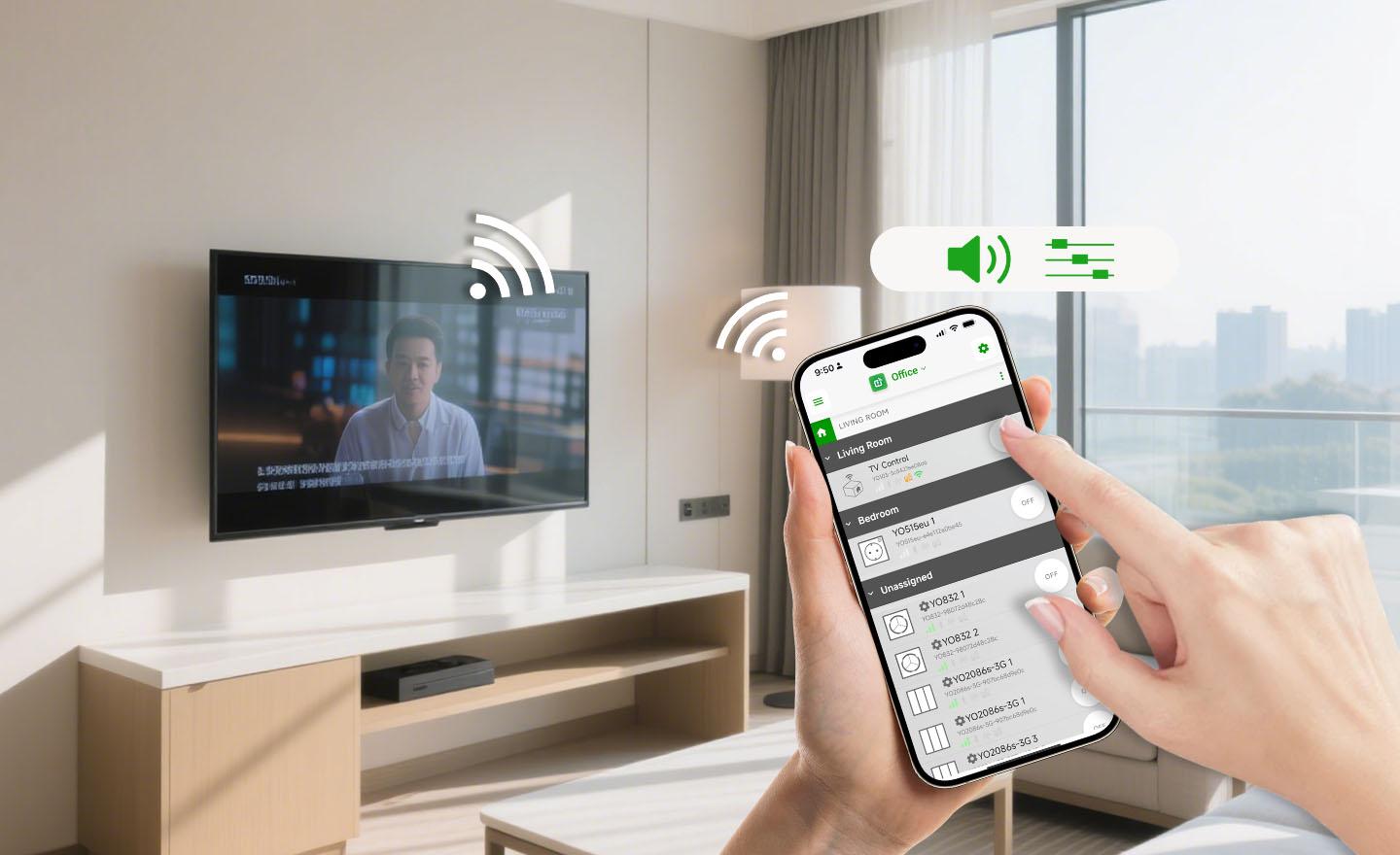 Intuitive Navigation for Easy Control via Yoswit App