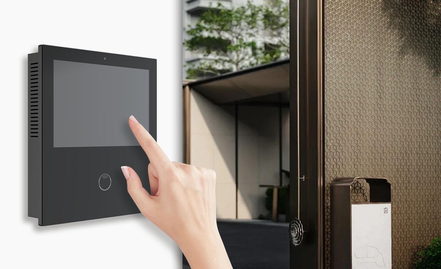 High-Definition Display with Touch Access