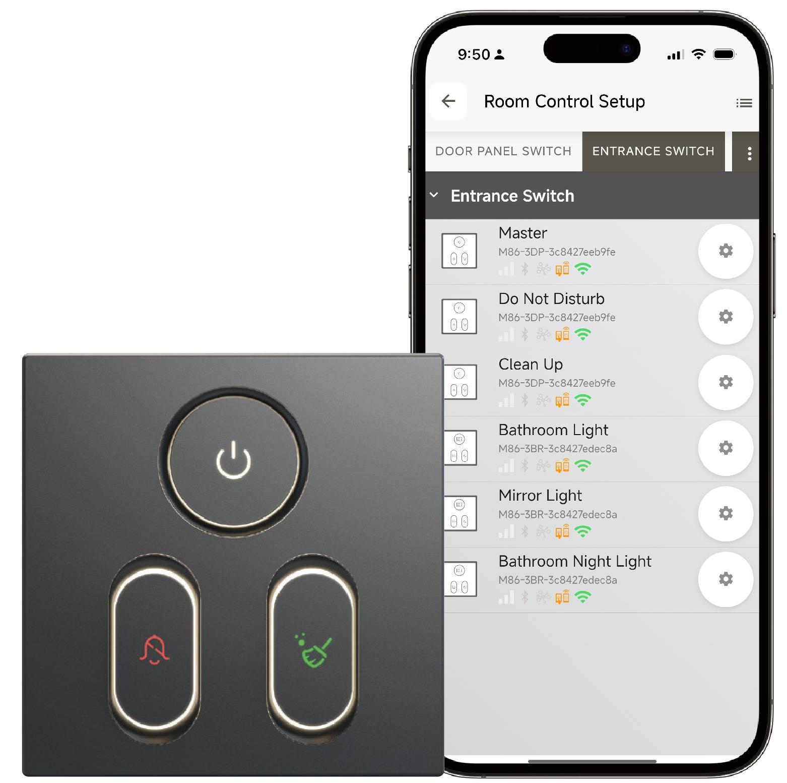 Outlet App Double Pole Switch App