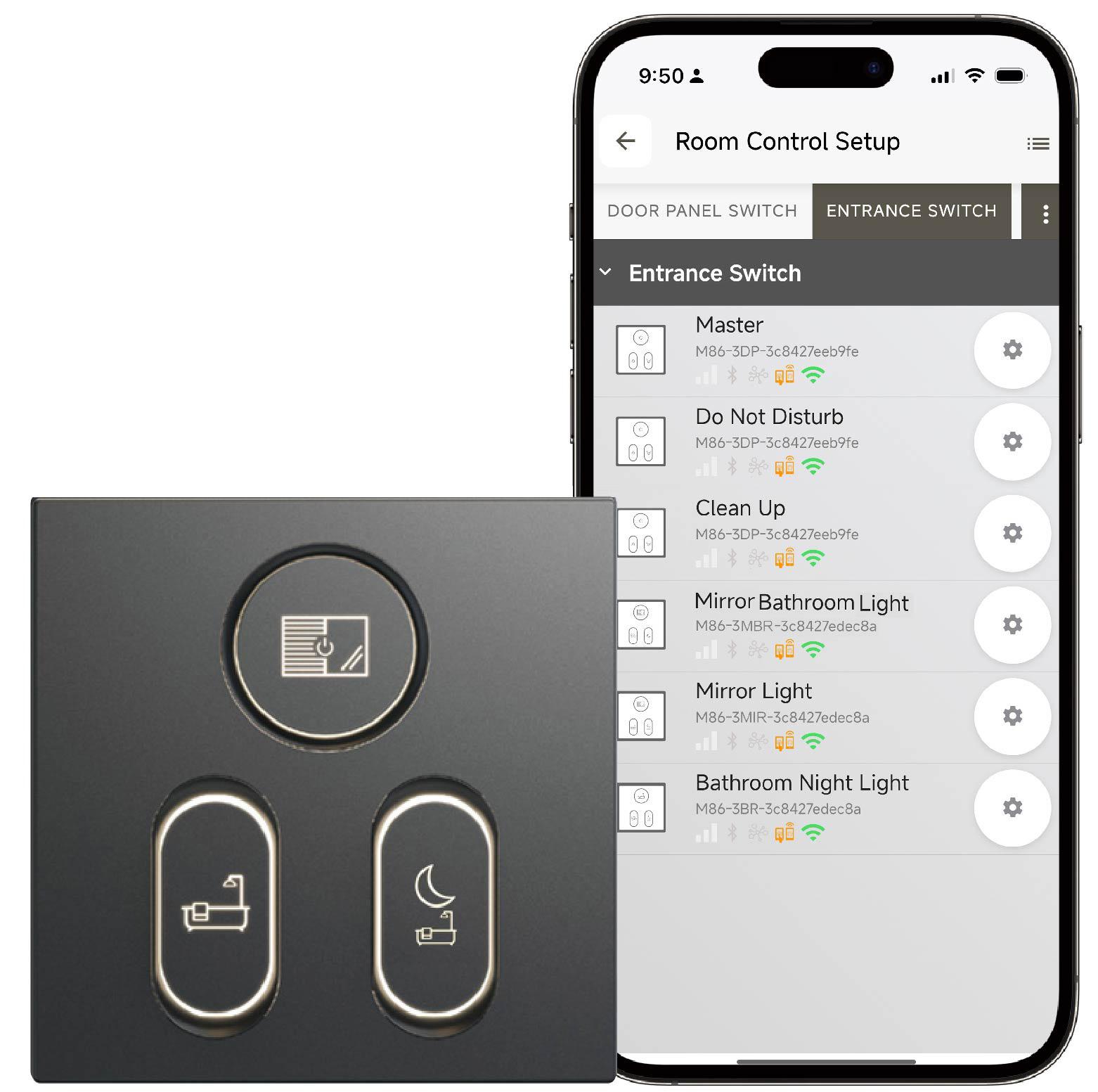Outlet App Double Pole Switch App