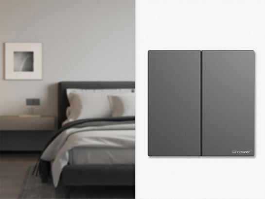 Smart Light Switch - 2 Gang / 2086s-MEC-A