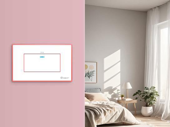 Smart Double Pole Switch with IR - 1 Gang / Socket 118
