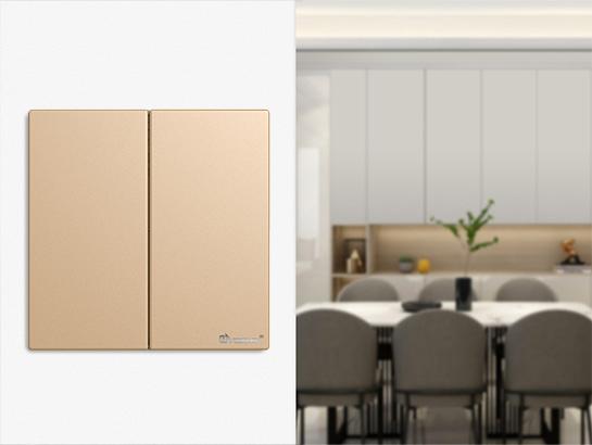 Smart Light Switch - 2 Gang / 2086s-MEC-A