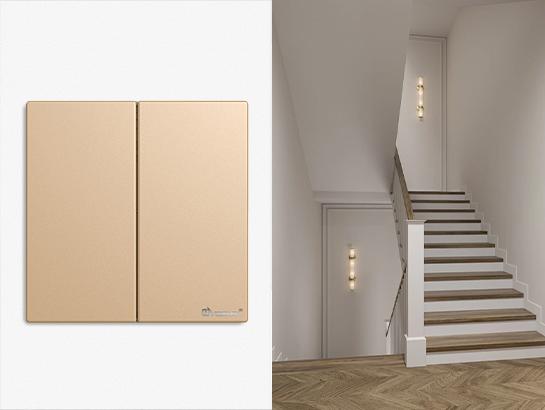 Smart Intermediate Switch - 2 Gang / 2086s-MEC-A