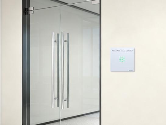 Smart Door Release Button with Break Glass Unit