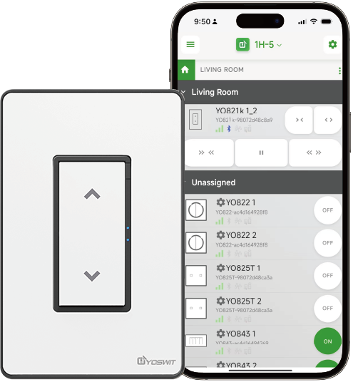 Outlet App Double Pole Switch App