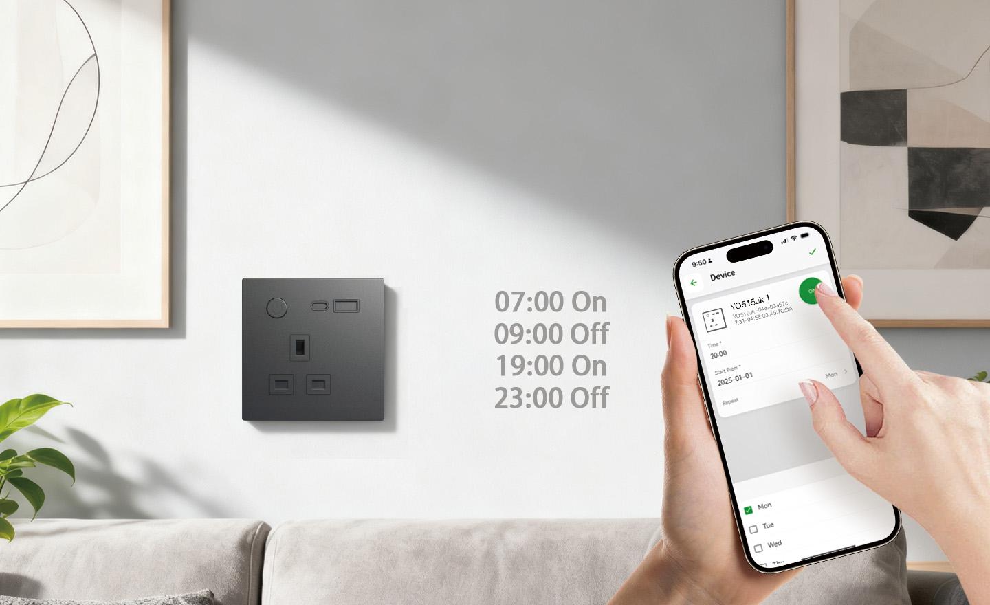 Schedule Devices Using Built-in Timer Schedule Devices Using Built-in Timer