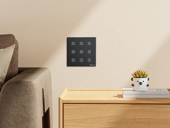 Smart Touch 0-10V Dimmer Switch - 3 Gang / 2086s