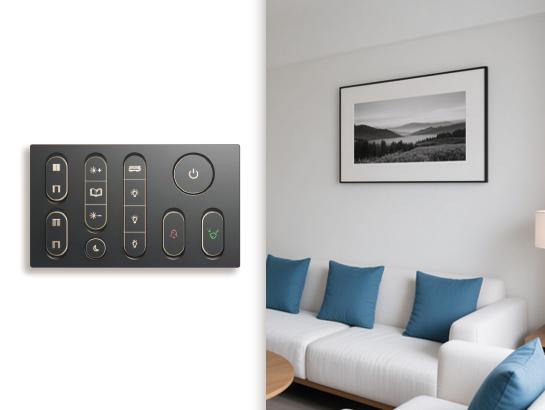 Mira Bedroom Two Right  Switch / M146-MEC-A