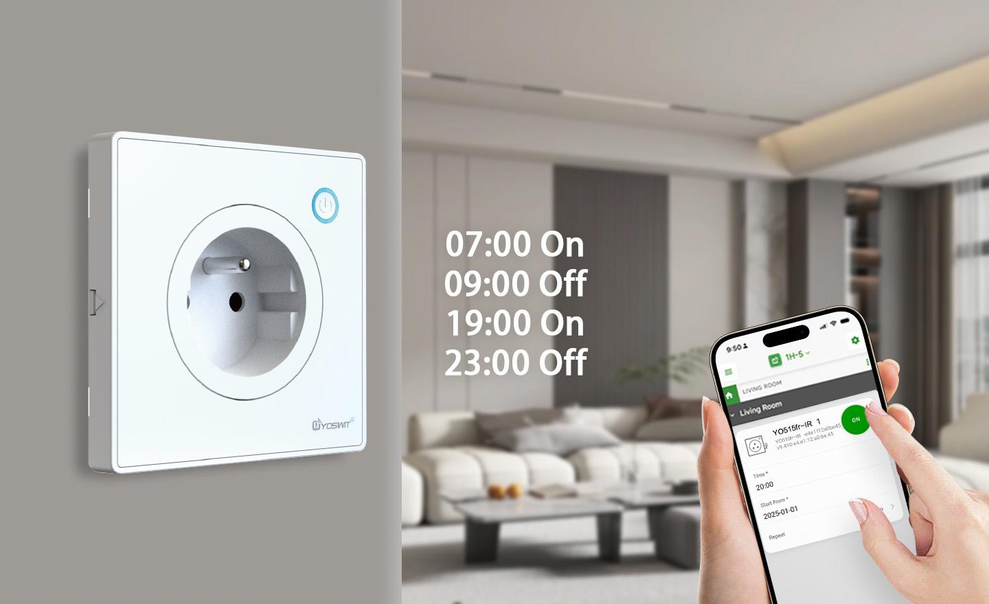 Schedule Devices Using Built-in Timer