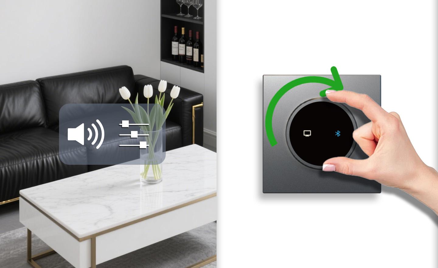 Easily Adjust Volume with a Simple Twist