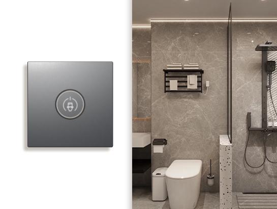 Bathroom Switch - 1 Gang / M86-MEC-A