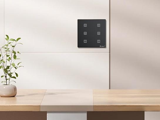 Smart Touch 0-10V Dimmer Switch - 2 Gang / 2086s