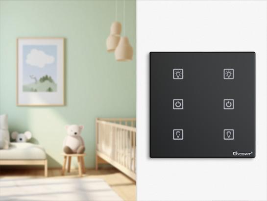 Smart Touch 0-10V Dimmer Switch - 2 Gang / 2086s
