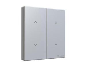 Smart Curtain Switch - 2 Layer / 2086s-MEC-A-SIL